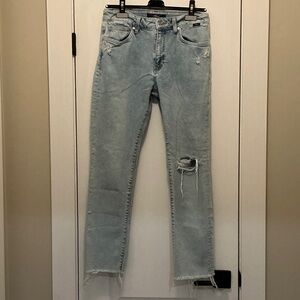 Mavi Viola high rise slim straight jean